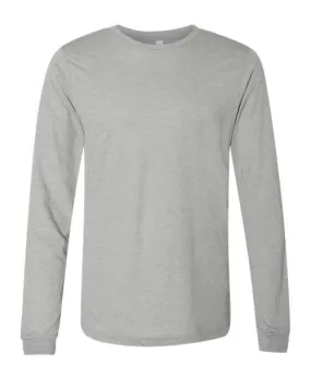 BELLA   CANVAS Triblend Long Sleeve Tee 3513 Athletic Grey Triblend