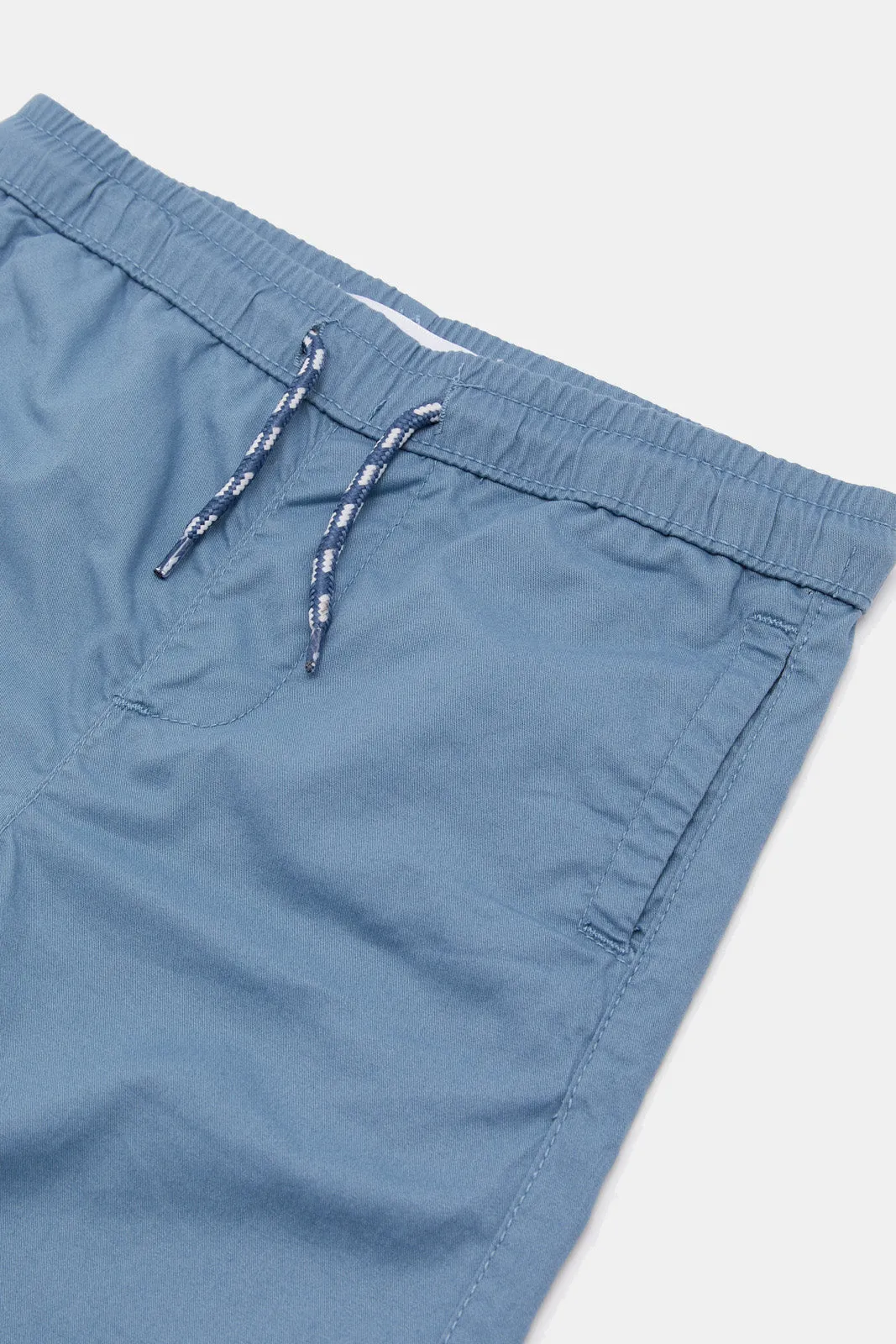 Boys Blue Pull-On Short