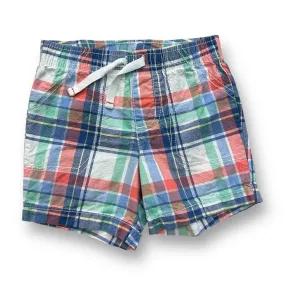 Boys Carter's Size 18 Months Pastel Plaid Pull-On Shorts