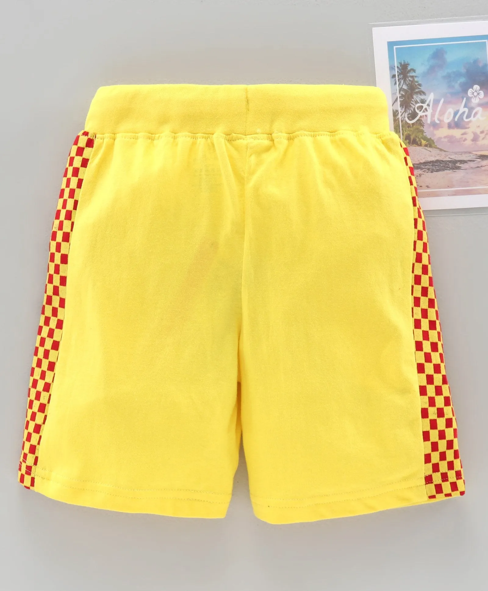 Boys Pull On Shorts with Side print highlights