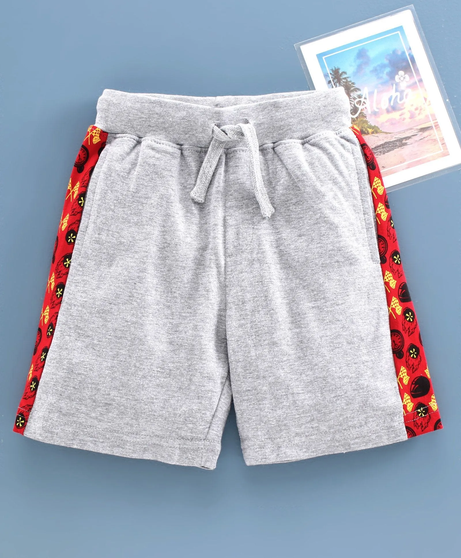 Boys Pull On Shorts with Side print highlights