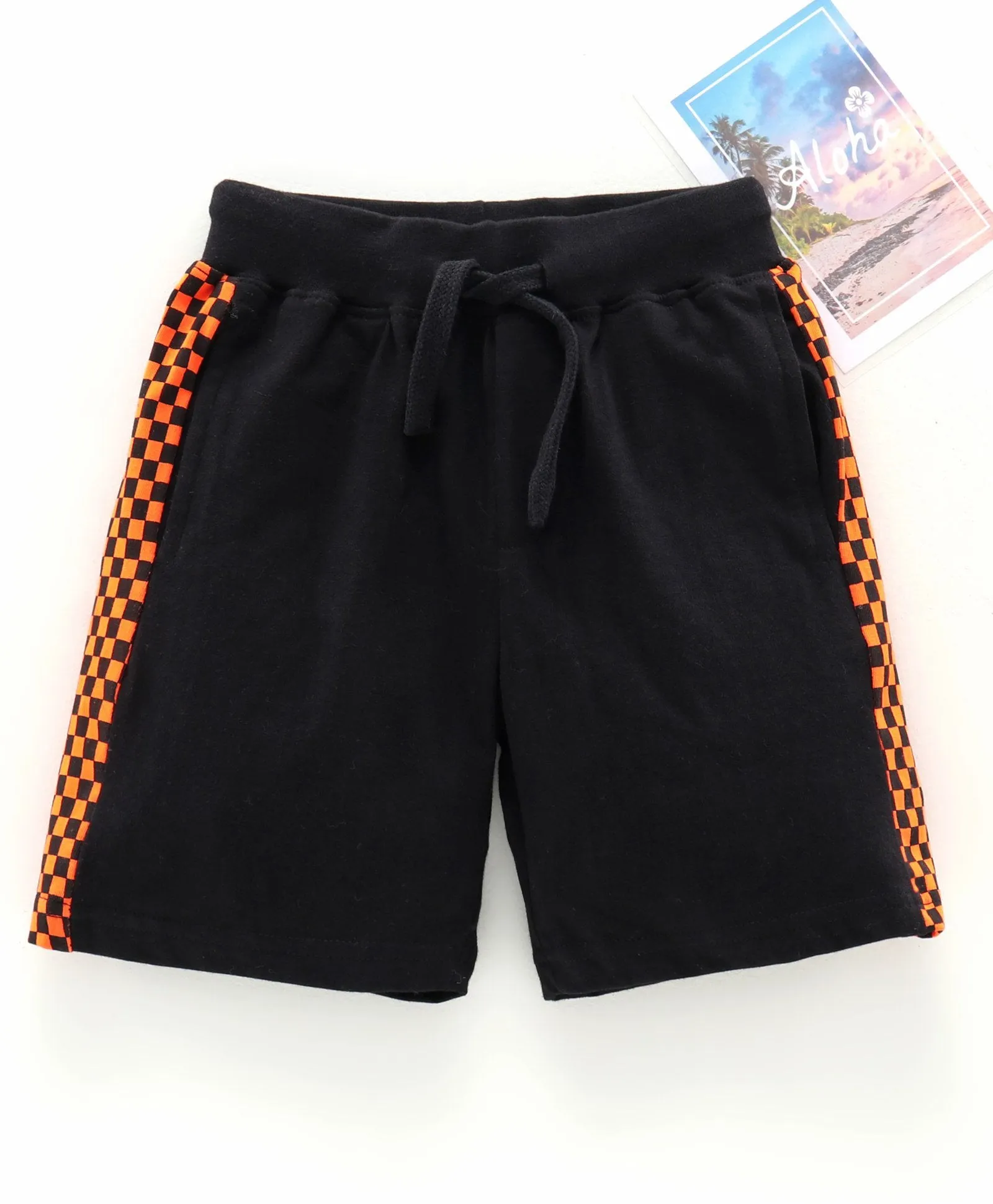 Boys Pull On Shorts with Side print highlights