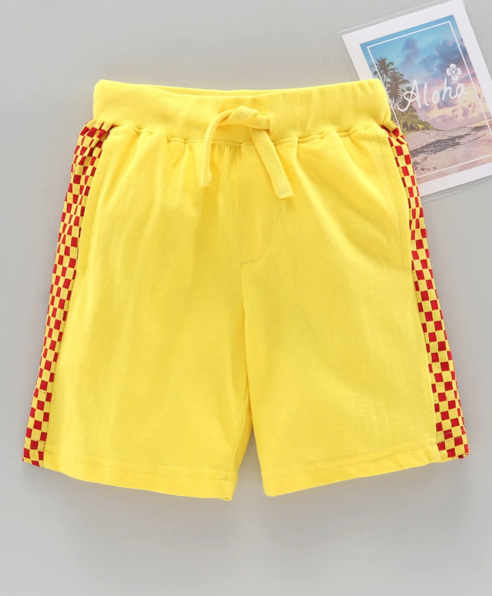 Boys Pull On Shorts with Side print highlights