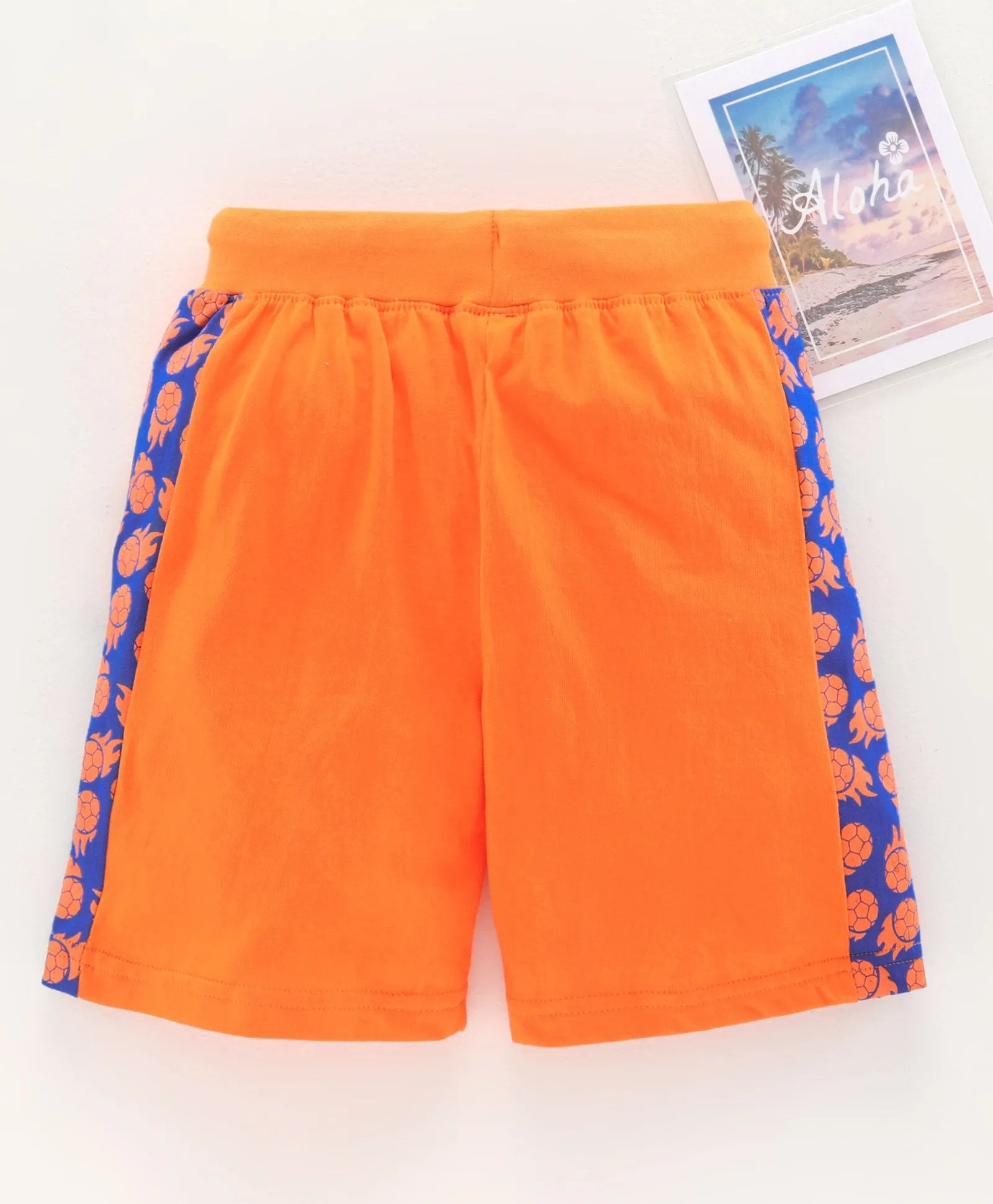 Boys Pull On Shorts with Side print highlights