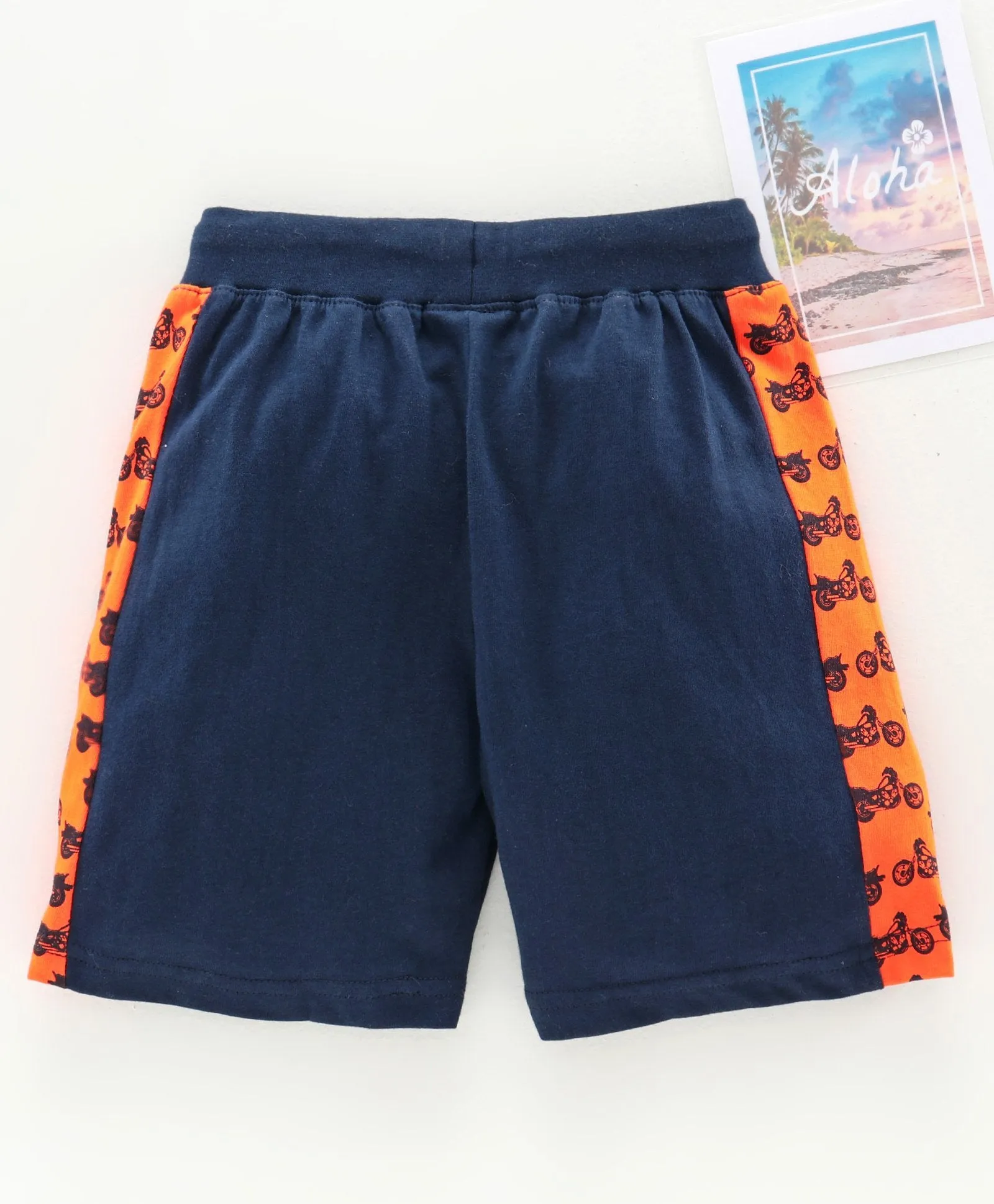 Boys Pull On Shorts with Side print highlights