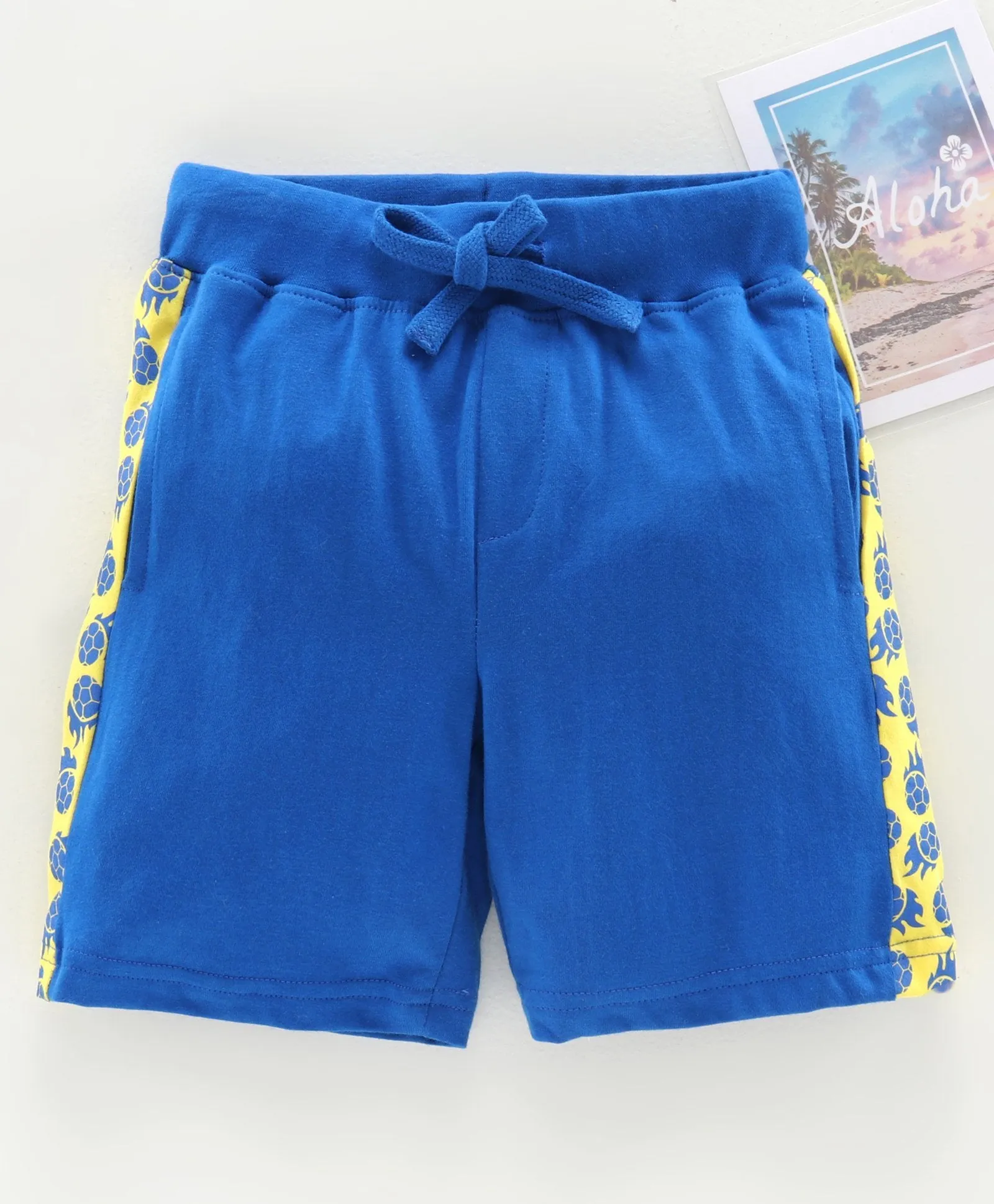 Boys Pull On Shorts with Side print highlights