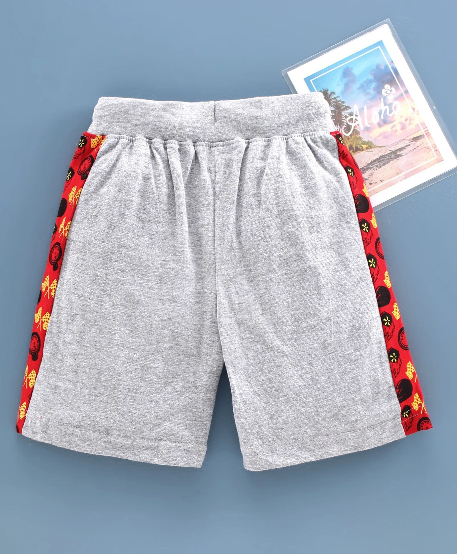 Boys Pull On Shorts with Side print highlights