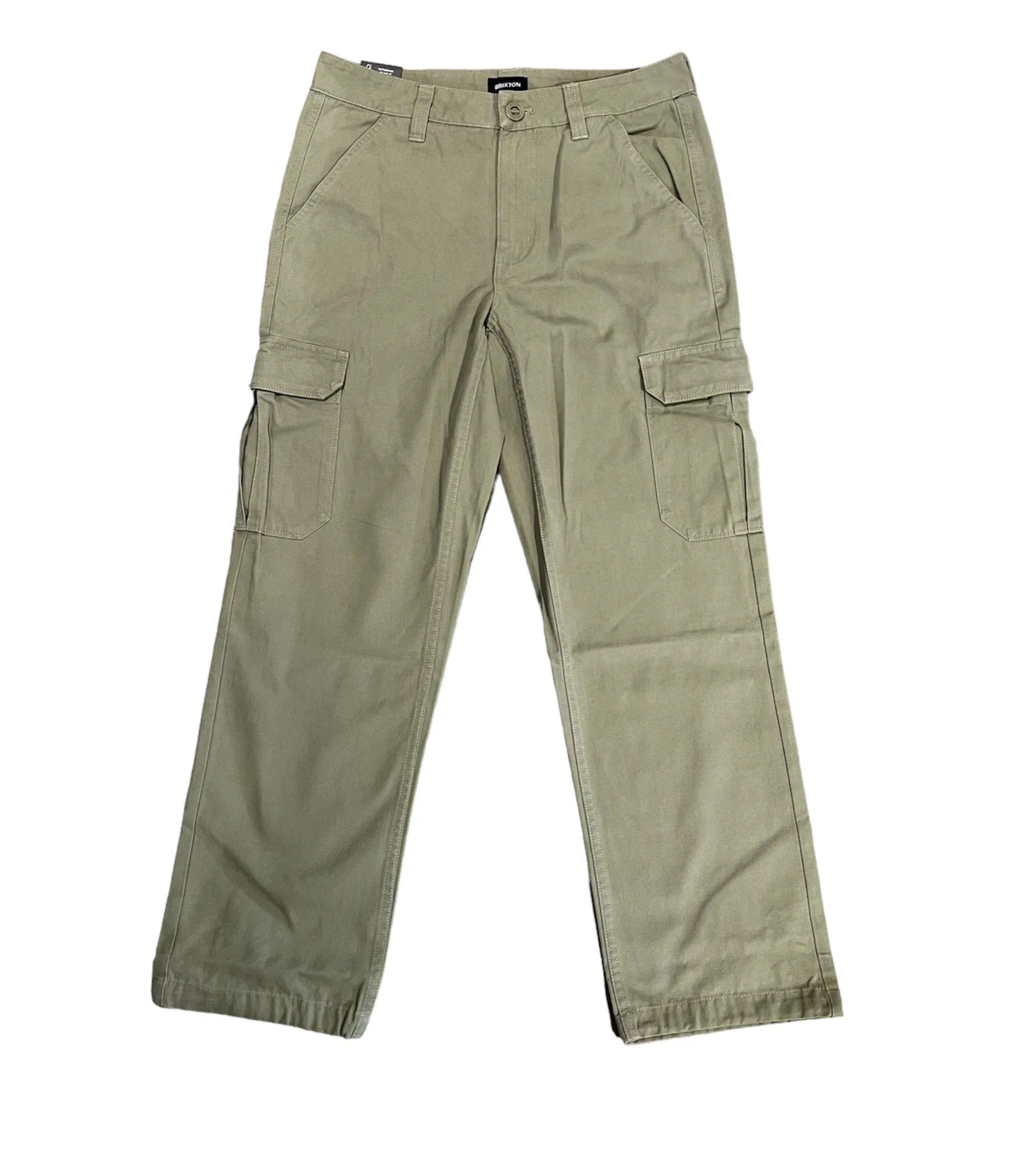 Brixton Waypoint Twill Cargo Pant - Olive Surplus