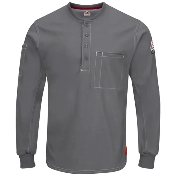 Bulwark M Iq Plus Ls Henley -(QT40)