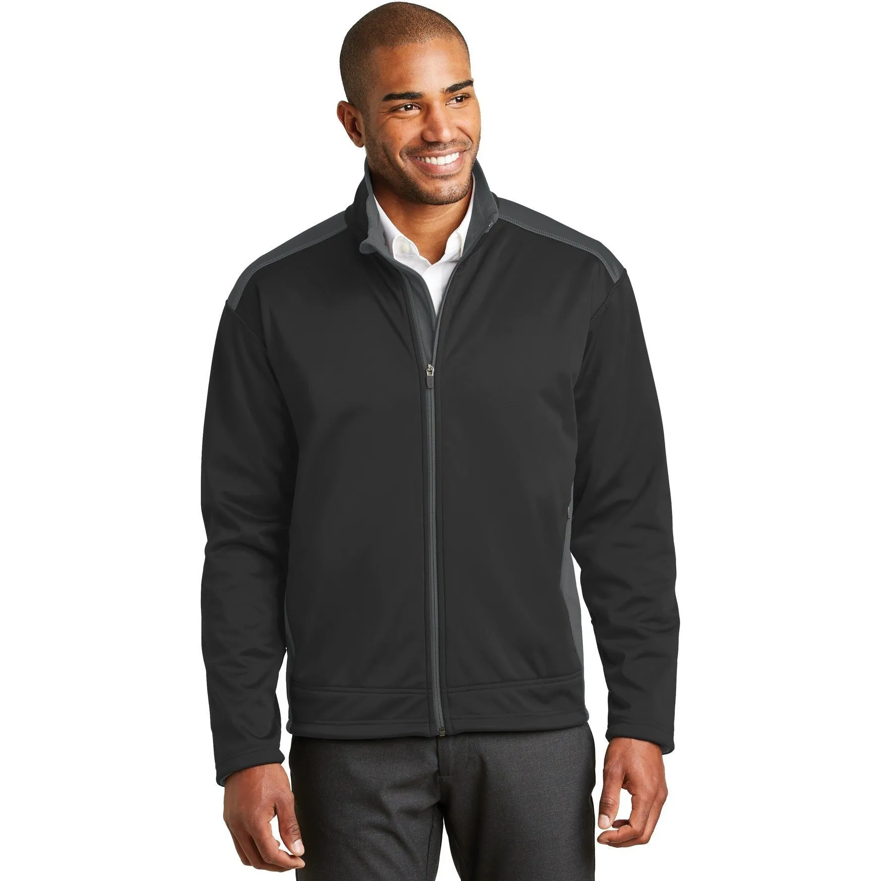 CLOSEOUT - Port Authority Two-Tone Soft Shell Jacket