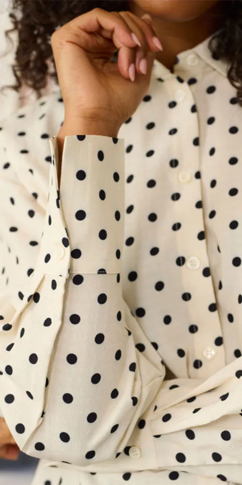 Kaffe Polka Dot Shirt