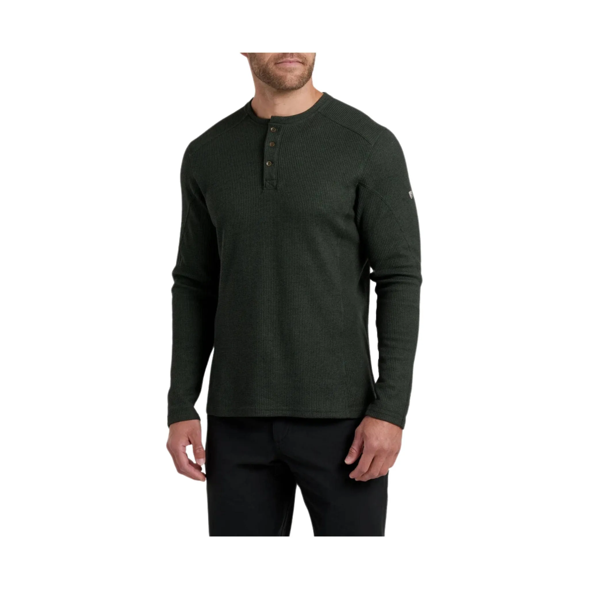 Kuhl Men's Konflikt Henley - Moss Stone