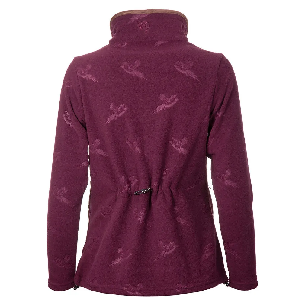 Ladies Overhead Pheasant Fleece - Haxby