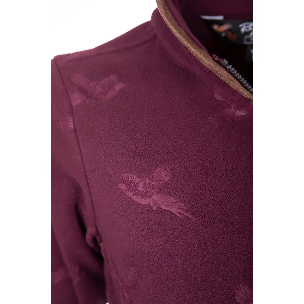 Ladies Overhead Pheasant Fleece - Haxby