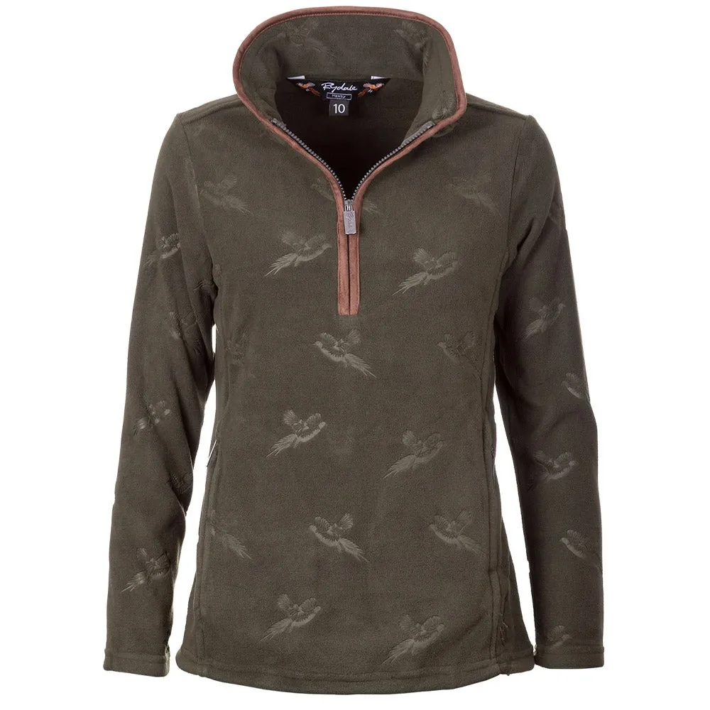 Ladies Overhead Pheasant Fleece - Haxby