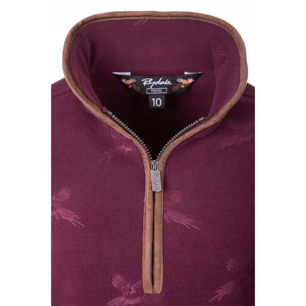 Ladies Overhead Pheasant Fleece - Haxby