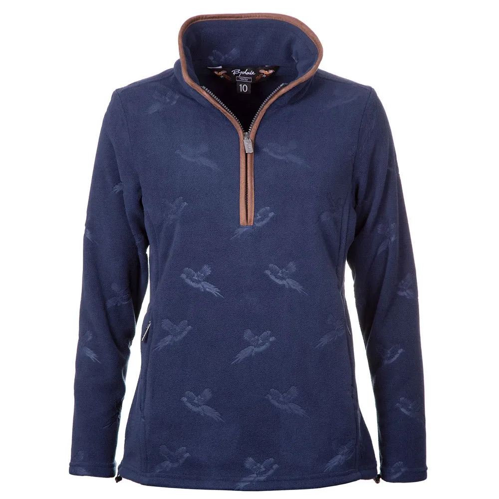 Ladies Overhead Pheasant Fleece - Haxby