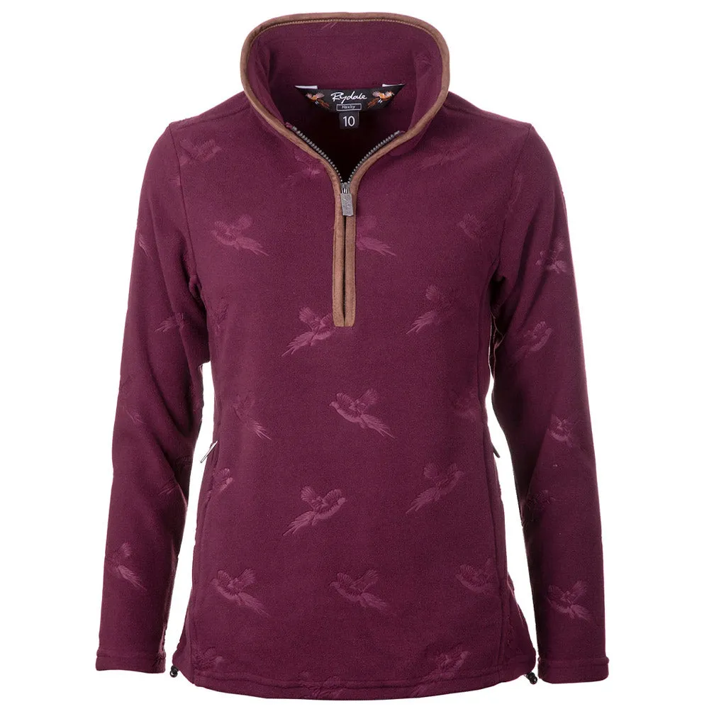 Ladies Overhead Pheasant Fleece - Haxby