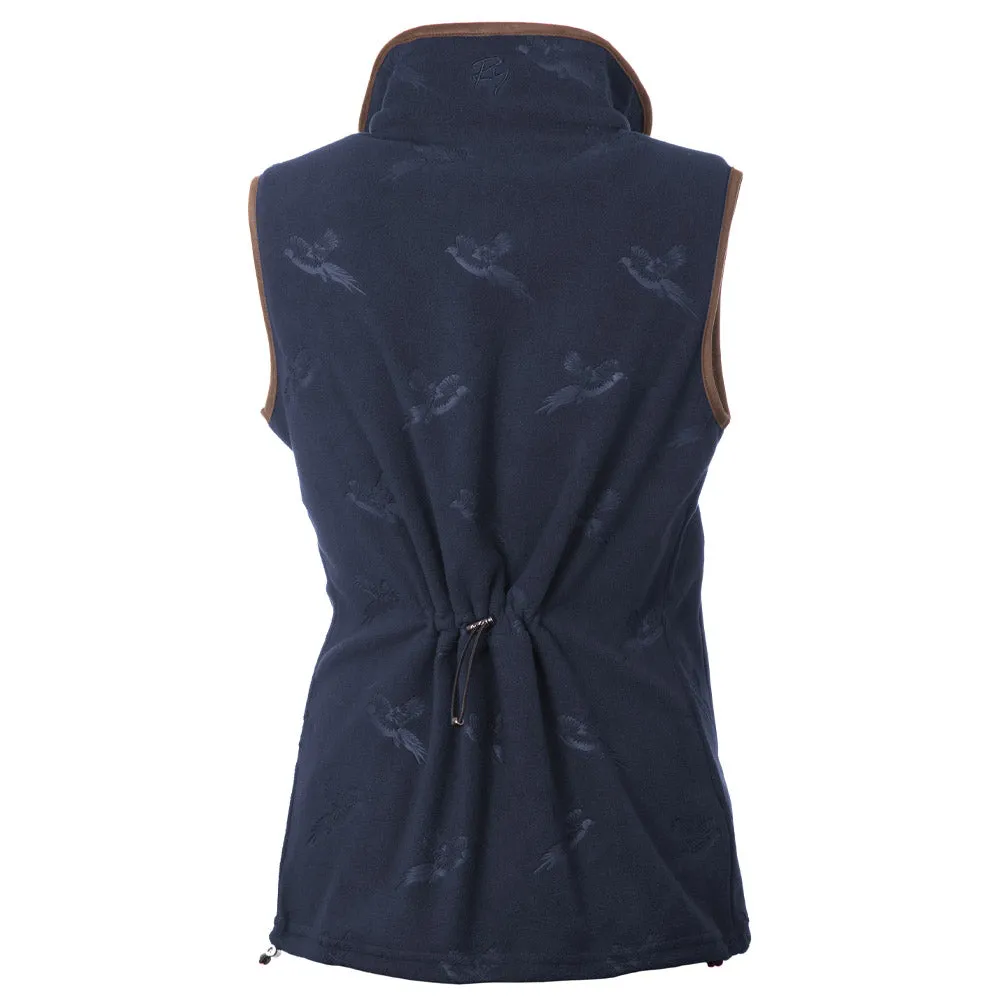 Ladies Pheasant Fleece Gilet - Haxby