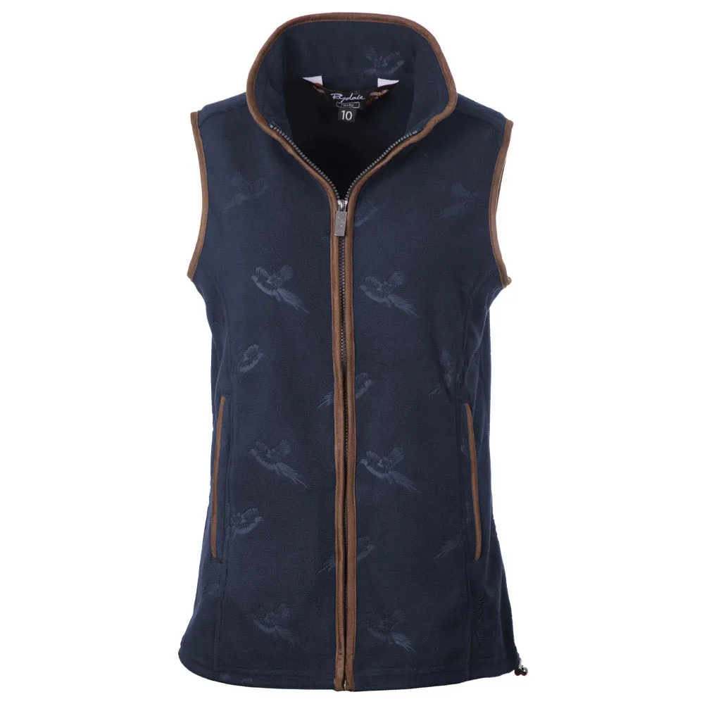 Ladies Pheasant Fleece Gilet - Haxby