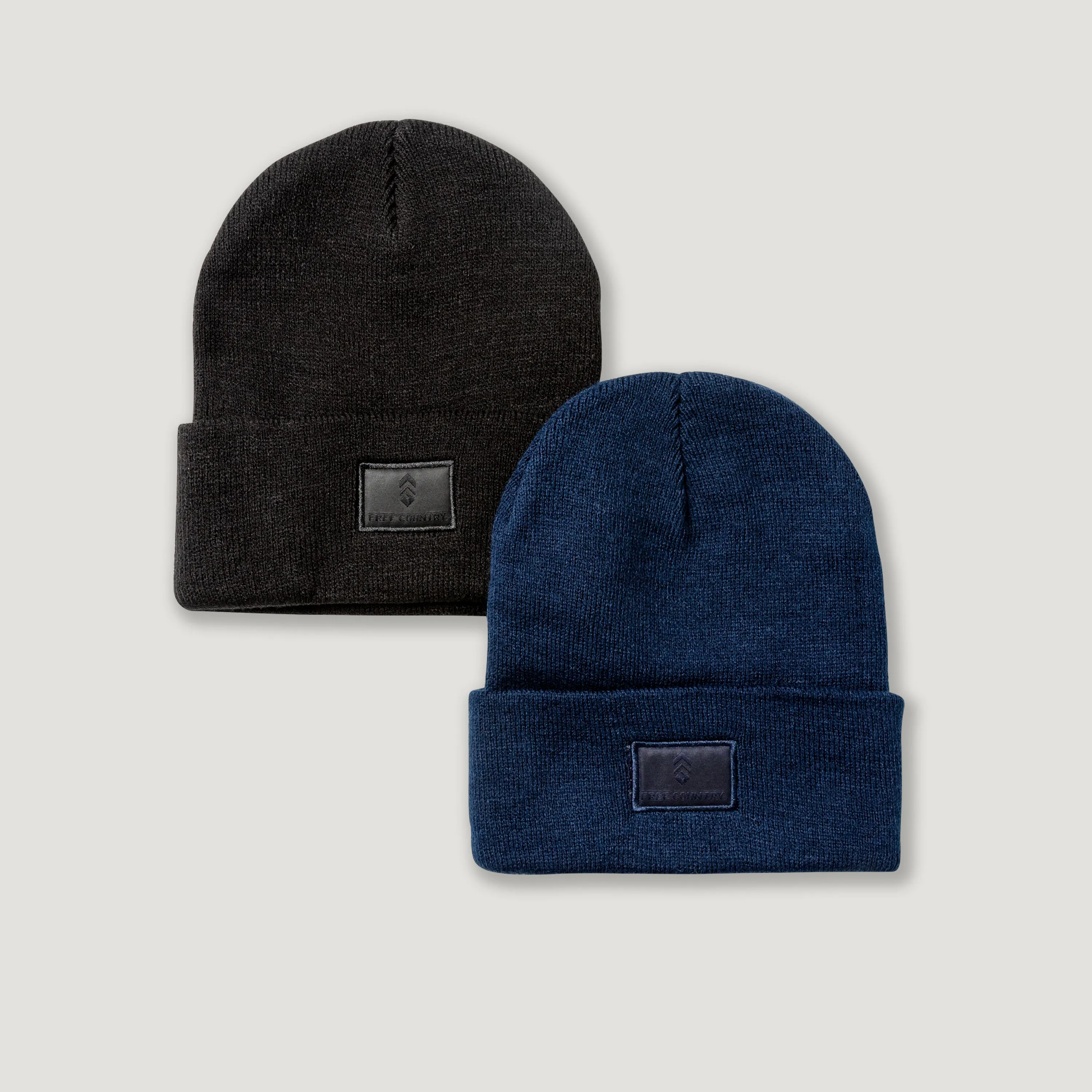 Men's Knit Beanie - 2 Pack