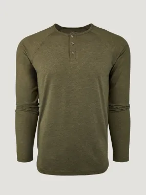 Military Slim Fit Long Sleeve Henley FINAL SALE