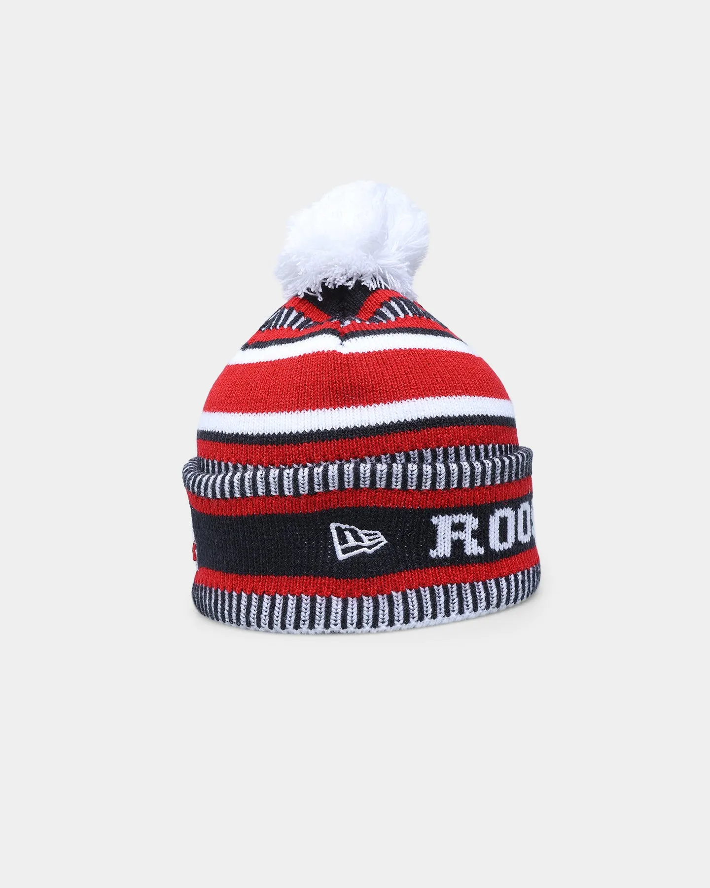 New Era Sydney Roosters NRL Kick Off 2022 Pom Wordmark Beanie Red