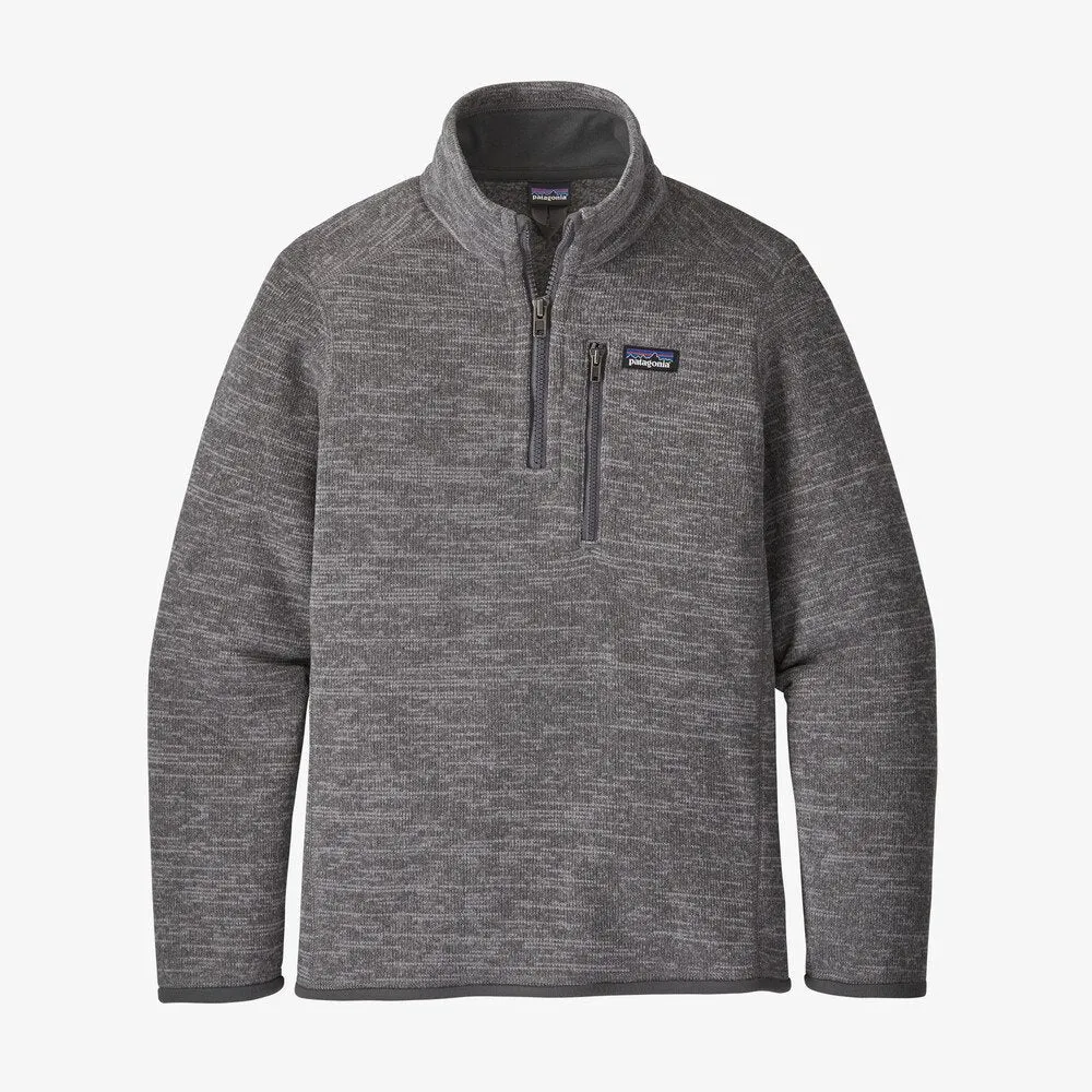 Patagonia Boys' Better Sweater 1/4 Zip Fleece