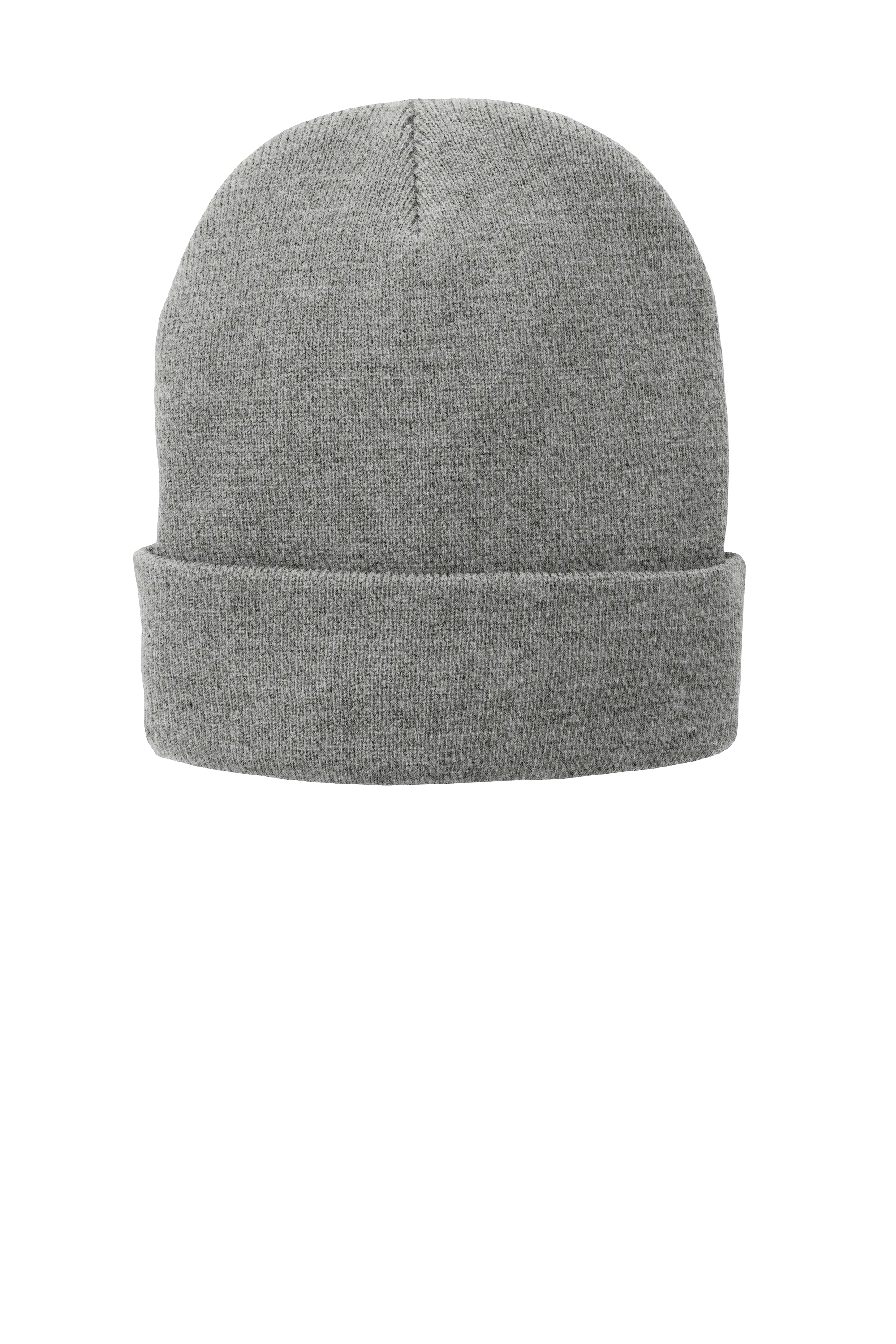 Port & Company® Fleece-Lined Knit Cap - Athletic Oxford