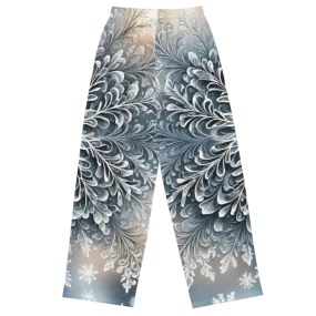 "Frosted Elegance" Collection - Unisex Wide Leg Pants