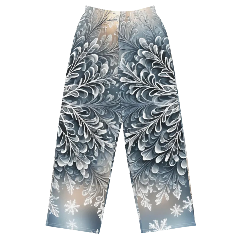 "Frosted Elegance" Collection - Unisex Wide Leg Pants