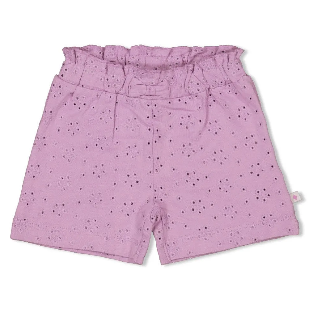 SPLASH Broderie Anglaise Fashion Shorts