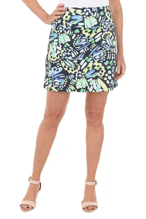 Sunny Brushstroke UPF50  Pull-On Skort