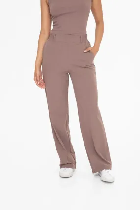 Tailored Wide Leg Pants