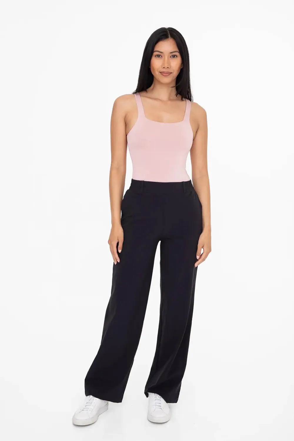 Tailored Wide Leg Pants