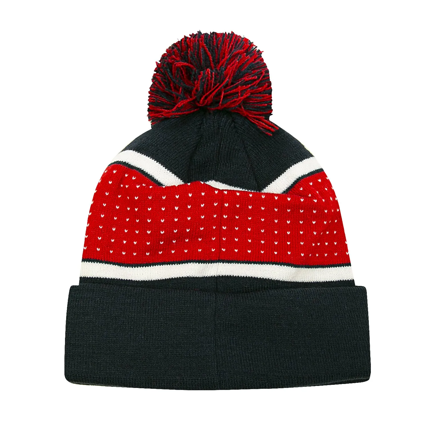 U.S. Soccer Adult Pegged Unisex Pom Beanie