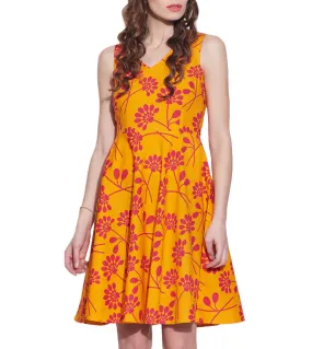 Womens Accessories Cotton Printed Dress,Machine Washable,W-CPD32-1617, Size-32 Inch