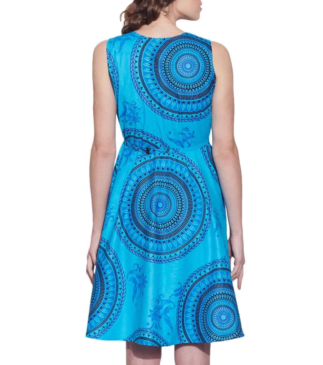 Womens Accessories Cotton Printed Dress,Machine Washable,W-CPD36-1603,Size-36 Inch